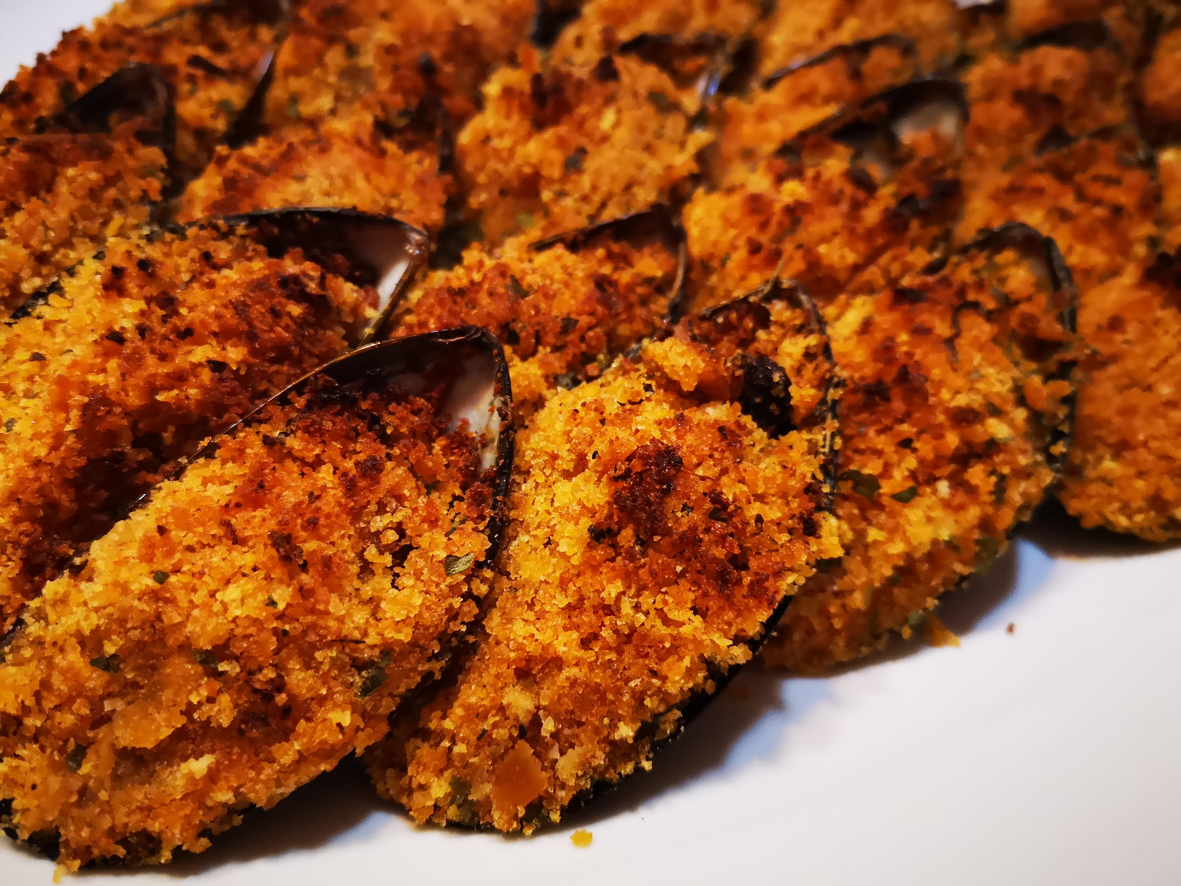 cozze ripiene al forno