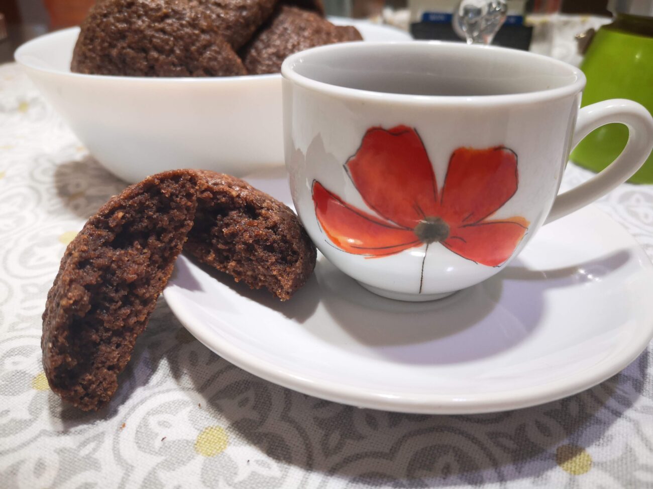 Biscotti teneri al cacao e Rum