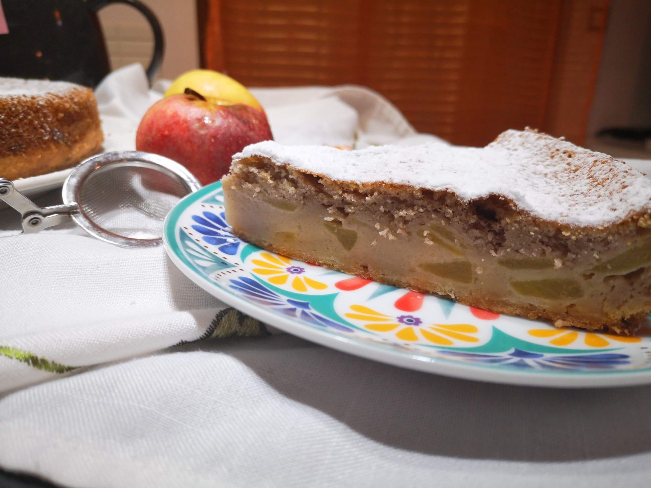 Torta di mele alle tre consistenze