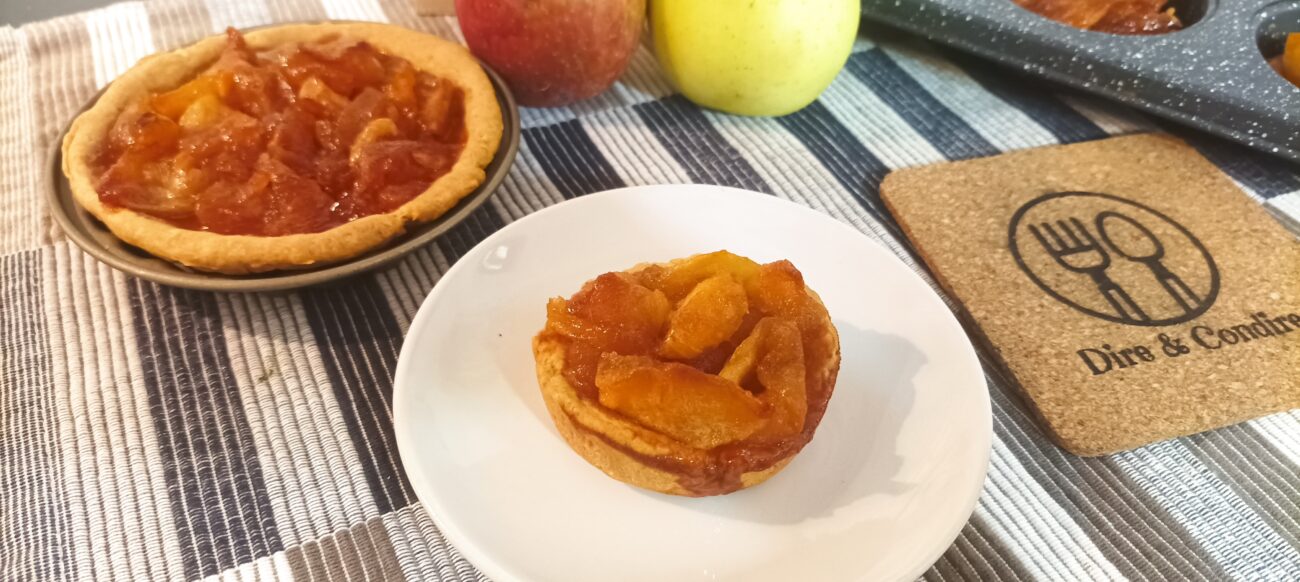 Tartine di mele al caramello