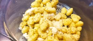 Gnocchi speziati pepati