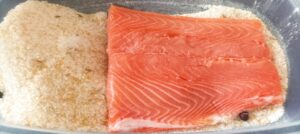 Salmone alla Gravadlax aromatizzato