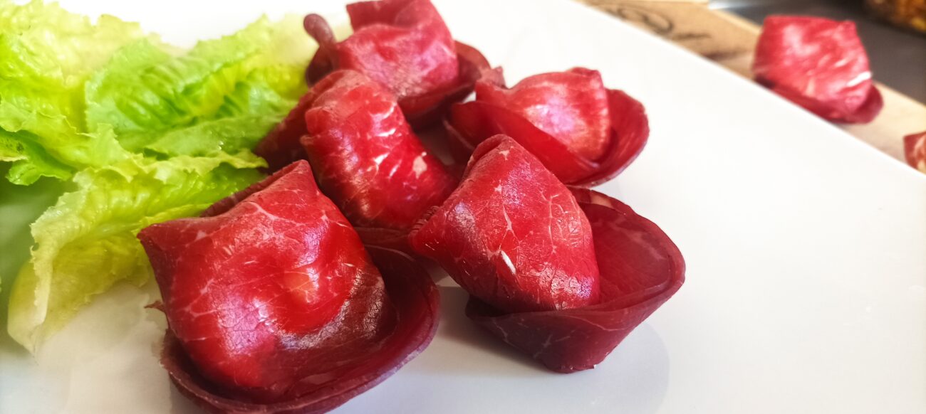 Tortelloni di bresaola ripieni